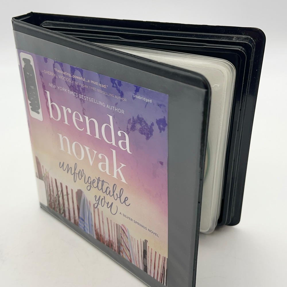 Brenda Novak Unforgettable You Silver Springs Book 5 Audiobook 8 CD Unabridged - Picture 3 of 5